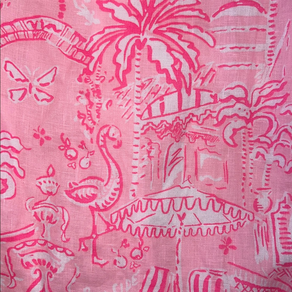 NWT originally $248 Lilly Pulitzer Rosalie Linen Maxi Dress Pennys Playground 2 - Picture 6 of 16